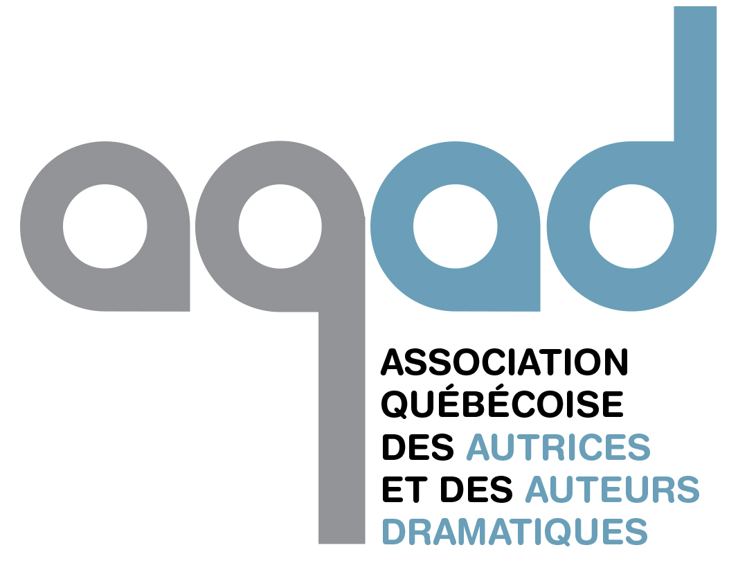 Logo - Association québécoise des autrices et des auteurs dramatiques