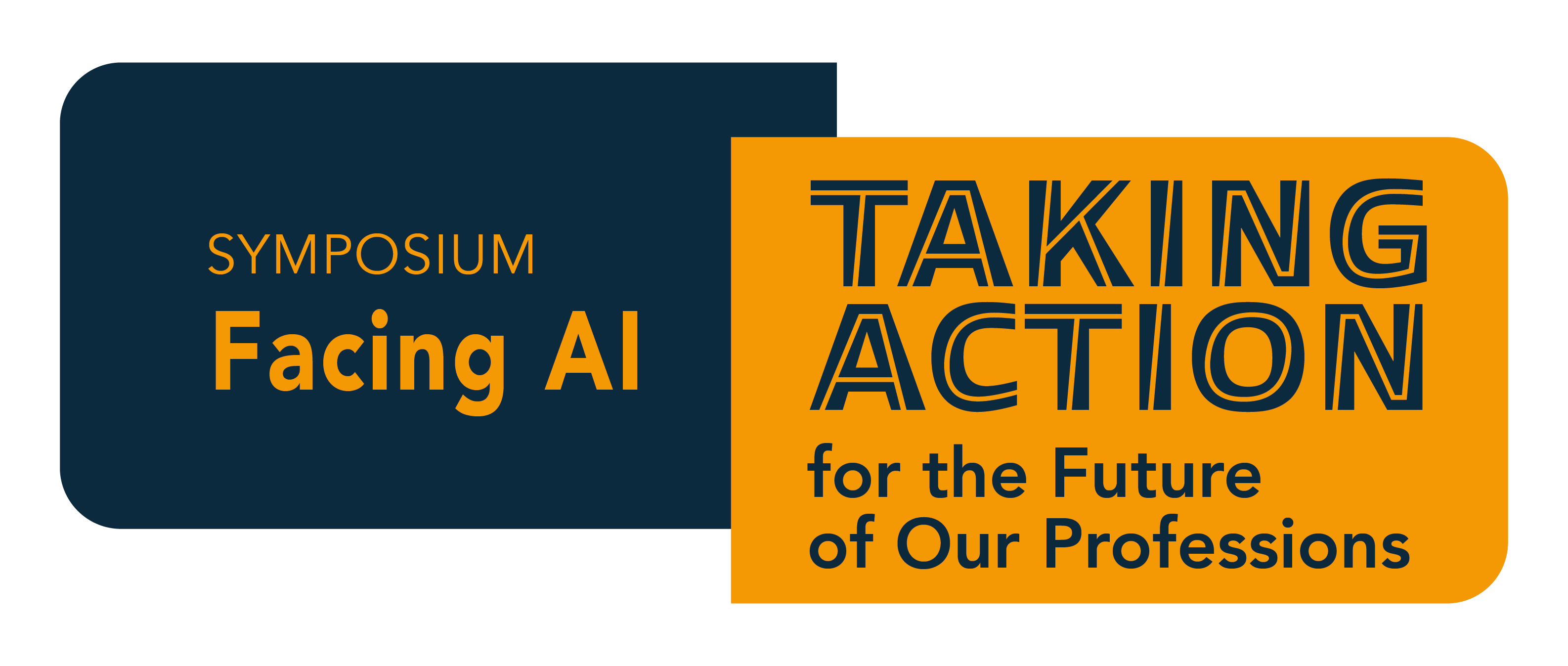 Logo - Symposium Facing AI - Taking Action for the Future of Our Professions